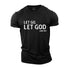 Men's Let God, Let Go Cotton T-Shirt