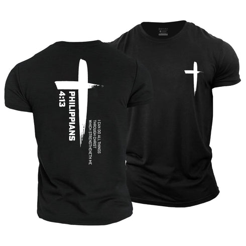 Unisex I Can Do All Things Through Christ Cotton T-Shirt