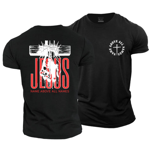 Men's Name Above All Names Cotton T-Shirt