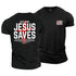 Unisex Jesus Saves Cotton T-Shirt