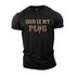 Men's God Is My Plug Cotton T-Shirt