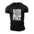 Men's Religion Sets Rules Jesus Sets Free Cotton T-Shirt