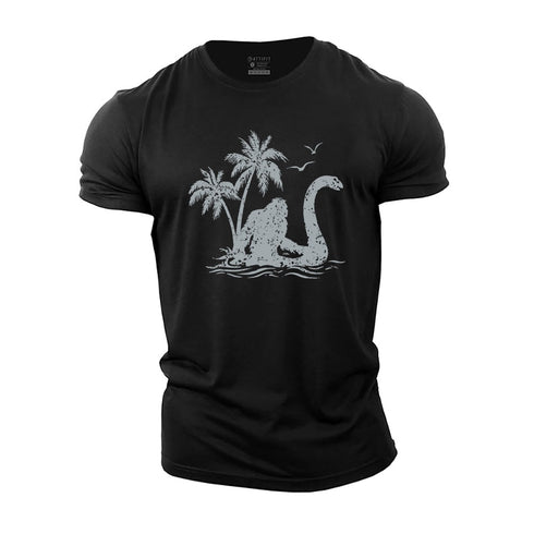 Men's Sasquatch Summer Cotton T-Shirt