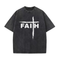 Unisex Faith Brush Stroke Washed T-Shirt
