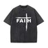 Unisex Faith Brush Stroke Washed T-Shirt