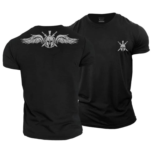 Men's Warrior Wings Cotton T-Shirt