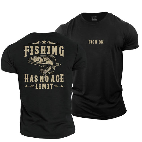 Men's Fishing Has No Age Limit Cotton T-Shirt