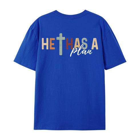Unisex I Have A Purpose He Has A Plan Cotton T-Shirt