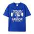 Unisex Jesus The Savior Of The World Cotton T-Shirt