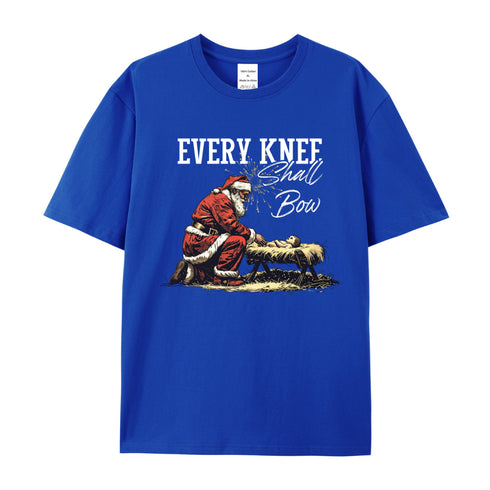 Unisex Every Knee Shall Bow Cotton T-Shirt