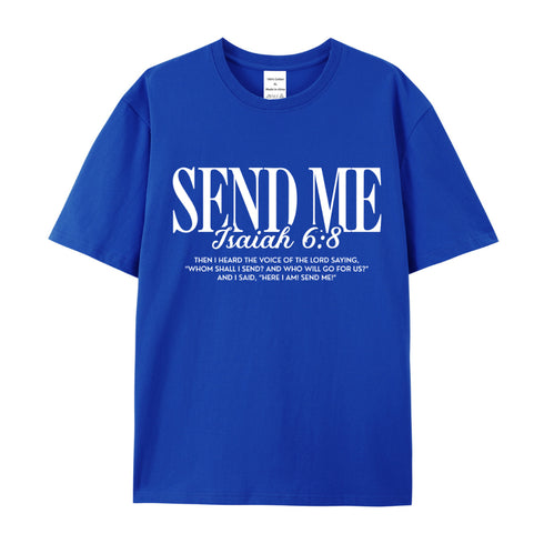 Unisex Send Me Cotton T-Shirt
