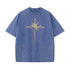 Unisex Cross Crown Washed T-Shirt
