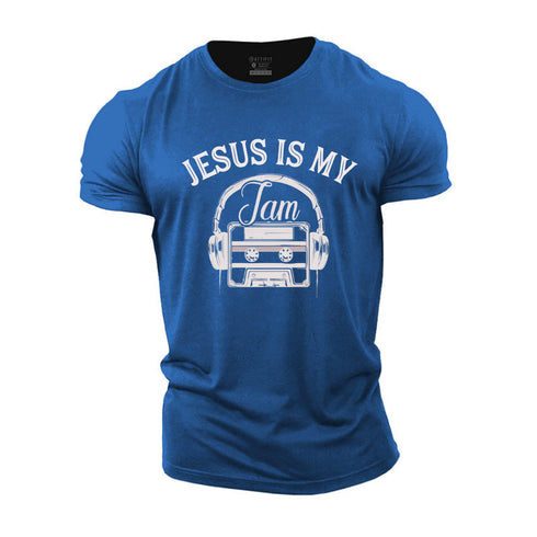 Men's Jesus Is My Jam Cotton T-Shirt