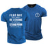 Men's FEAR NOT BE STRONG STAND FIRM Cotton T-Shirt