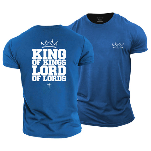 Men's King Of Kings Lord Of Lords Cotton T-Shirt