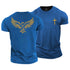 Men's Wings Like Eagles Cotton T-Shirt
