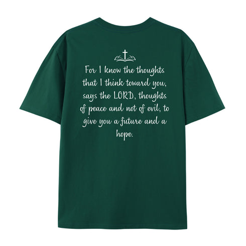 Unisex JEREMIAH 29:11 Cotton T-Shirt