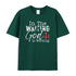 Unisex In The Waiting God Is Working Cotton T-Shirt