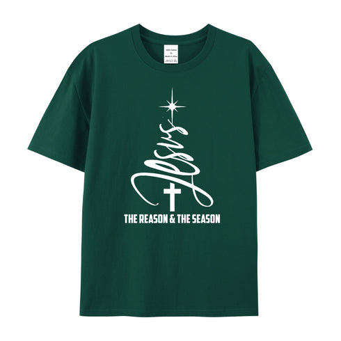 Men's THE REASON & THE SEASON Cotton T-Shirt