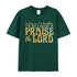 Unisex Praise The Lord Cotton T-Shirt