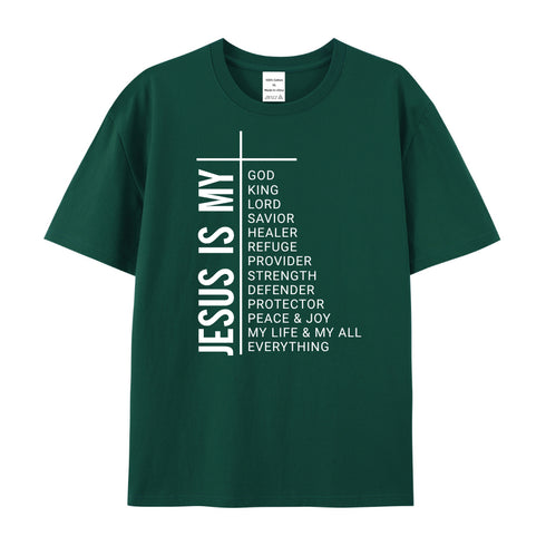 Unisex Jesus Is My Everything Cotton T-Shirt