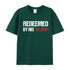 Unisex Redeemed By His Blood Cotton T-Shirt