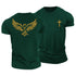 Men's Wings Like Eagles Cotton T-Shirt