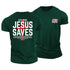 Unisex Jesus Saves Cotton T-Shirt