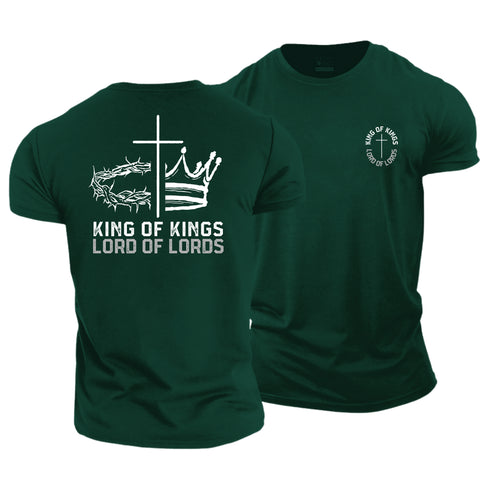 Men's King Of Kings Lord Of Lords Cotton T-Shirt
