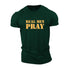 Men's Real Men Pray Cotton T-Shirt