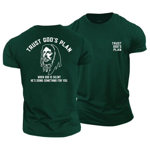 Men's Trust God's Plan Cotton T-Shirt