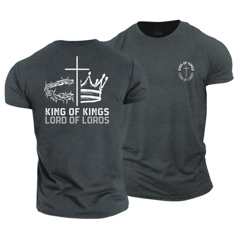 Men's King Of Kings Lord Of Lords Cotton T-Shirt