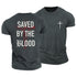 Unisex Saved By The Blood Cotton T-Shirt