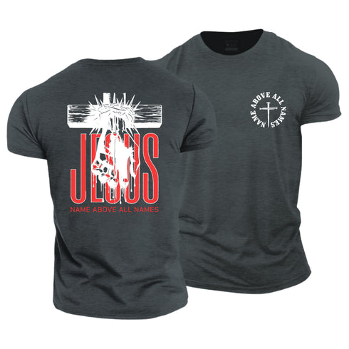 Men's Name Above All Names Cotton T-Shirt