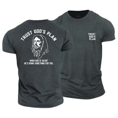Men's Trust God's Plan Cotton T-Shirt