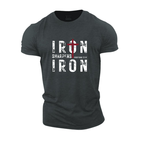 Men's Iron Sharpens Iron Cotton T-Shirt