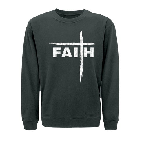 Faith Brush Stroke Sweatshirt