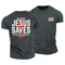 Unisex Jesus Saves Cotton T-Shirt