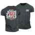 Unisex Jesus Saves Cotton T-Shirt