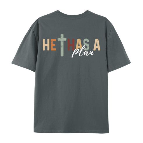 Unisex I Have A Purpose He Has A Plan Cotton T-Shirt