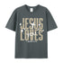 Unisex Jesus Loves You Cotton T-Shirt