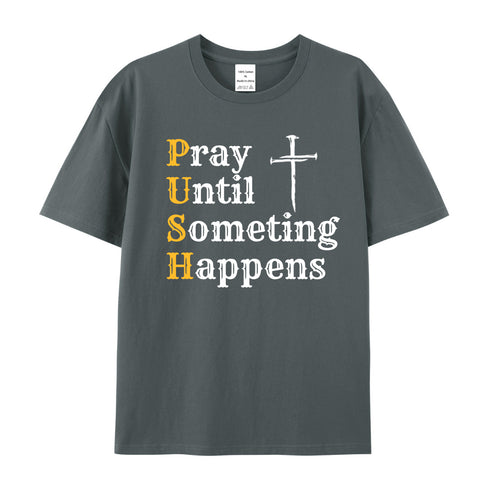 Unisex Pray Cotton T-Shirt