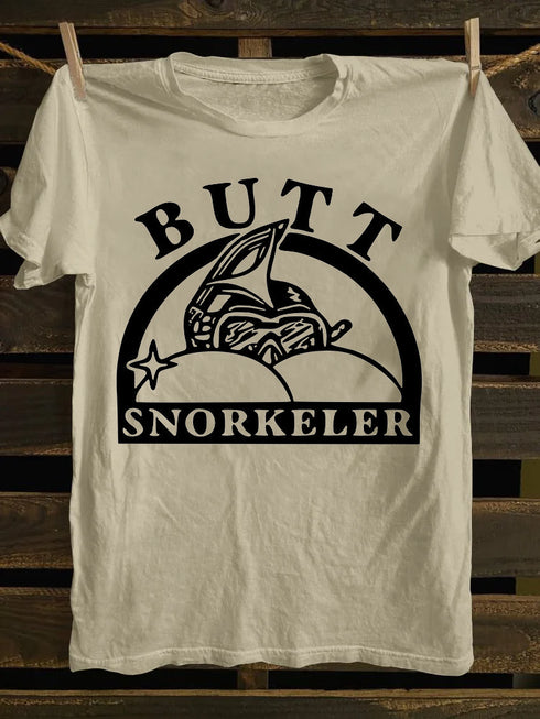 Unisex Butt Snorkeler T-shirt
