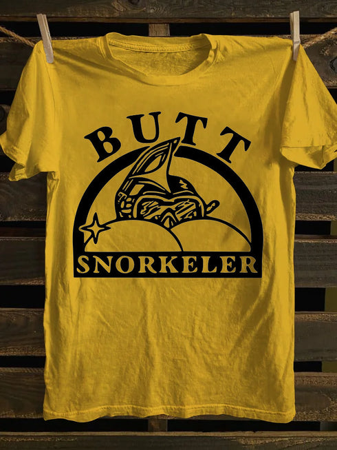 Unisex Butt Snorkeler T-shirt