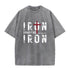Unisex Iron Sharpens Iron Washed T-Shirt