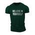 Men's Believe In Yourself Cotton T-Shirt