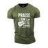 Men's Praise Him With The Strings Cotton T-Shirt