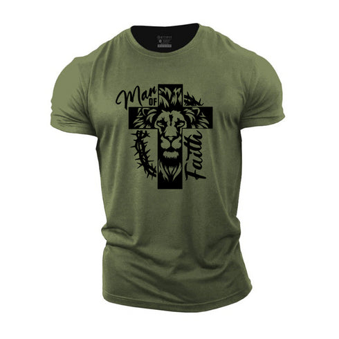Men's Man Of God Cotton T-Shirt