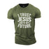 Men's I Trust Jesus With My Future Cotton T-Shirt