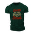 Men's Saved By The Blood Of Jesus Cotton T-Shirt